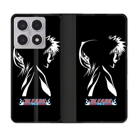 Housse cuir portefeuille Pour Xiaomi 15T Manga Bleach Duo