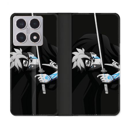 Housse cuir portefeuille Pour Xiaomi 15T Manga Boruto Epée