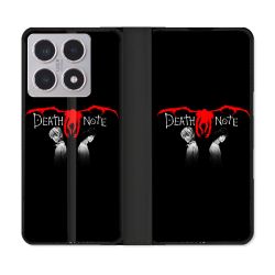 Housse cuir portefeuille Pour Xiaomi 15T Manga Death Note Noir