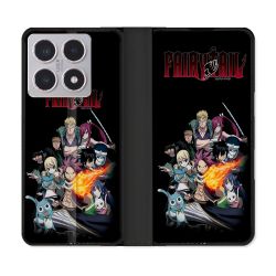 Housse cuir portefeuille Pour Xiaomi 15T Manga Fairy Tail Logo Team