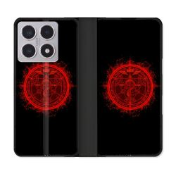Housse cuir portefeuille Pour Xiaomi 15T Manga Fullmetal Alchemist Logo