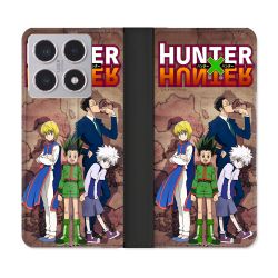 Housse cuir portefeuille Pour Xiaomi 15T Manga Hunter X Hunter Vintage