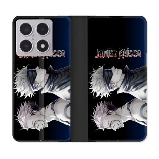 Housse cuir portefeuille Pour Xiaomi 15T Manga Jujutsu Kaisen