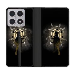 Housse cuir portefeuille Pour Xiaomi 15T Manga Naruto Sage
