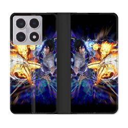 Housse cuir portefeuille Pour Xiaomi 15T Manga Naruto VS