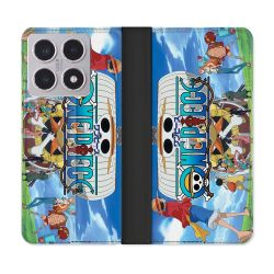 Housse cuir portefeuille Pour Xiaomi 15T Manga One Piece Sunny