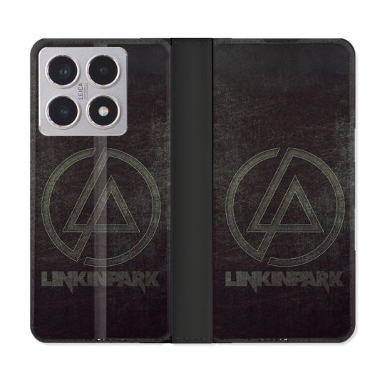Housse cuir portefeuille Pour Xiaomi 15T Musique Rock Linkin Park