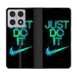 Housse cuir portefeuille Pour Xiaomi 15T Nike Just Do It