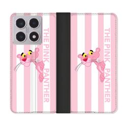 Housse cuir portefeuille Pour Xiaomi 15T Panthere Rose