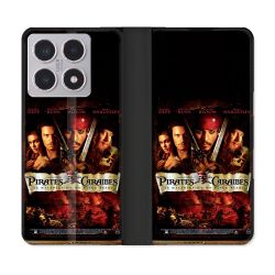 Housse cuir portefeuille Pour Xiaomi 15T Pirate Des Caraibes