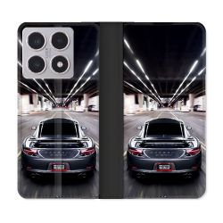 Housse cuir portefeuille Pour Xiaomi 15T Porsche 911