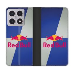 Housse cuir portefeuille Pour Xiaomi 15T Red Bull Classique