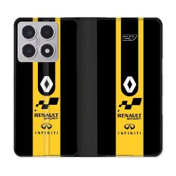 Housse cuir portefeuille Pour Xiaomi 15T Renault