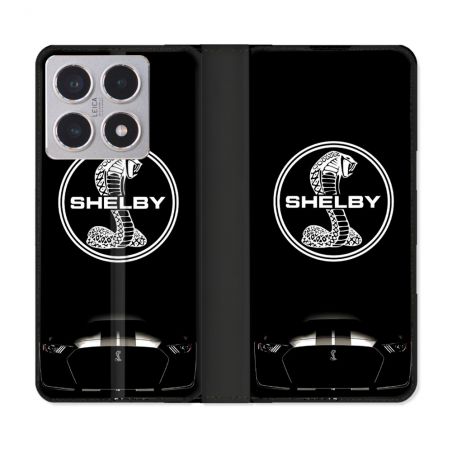 Housse cuir portefeuille Pour Xiaomi 15T Shelby