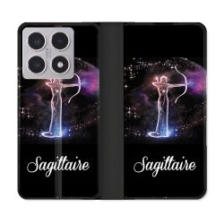 Housse cuir portefeuille Pour Xiaomi 15T Signe Zodiaque 2 Sagittaire