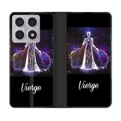 Housse cuir portefeuille Pour Xiaomi 15T Signe Zodiaque 2 Vierge