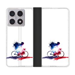 Housse cuir portefeuille Pour Xiaomi 15T Sport Cyclisme France