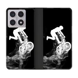 Housse cuir portefeuille Pour Xiaomi 15T Sport VTT Noir