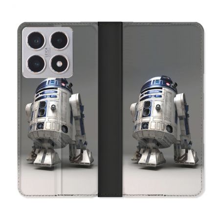 Housse cuir portefeuille Pour Xiaomi 15T Star Wars - R2D2