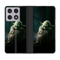 Housse cuir portefeuille Pour Xiaomi 15T Star Wars - Yoda sombre