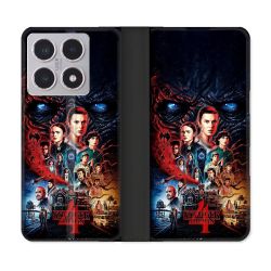 Housse cuir portefeuille Pour Xiaomi 15T Stranger Things Affiche 4