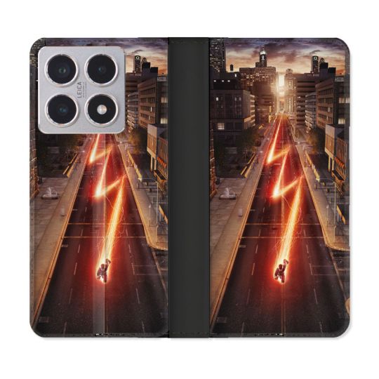 Housse cuir portefeuille Pour Xiaomi 15T The Flash City
