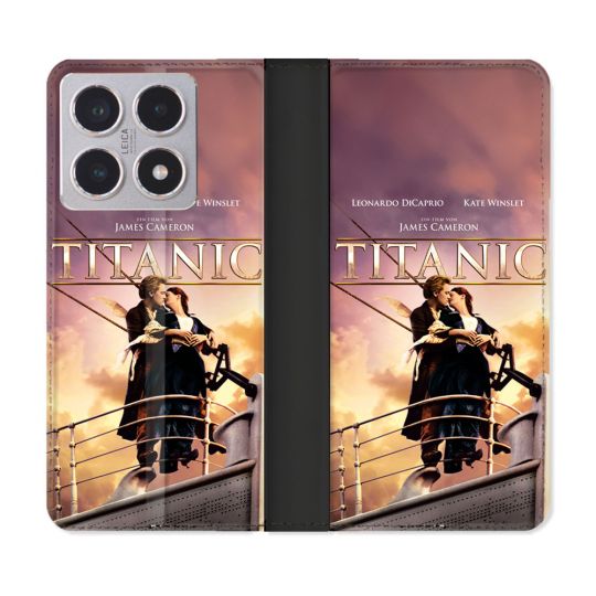 Housse cuir portefeuille Pour Xiaomi 15T Titanic