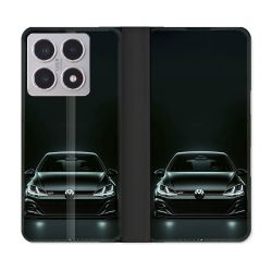 Housse cuir portefeuille Pour Xiaomi 15T Volkwagen Golf GTI