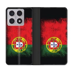 Housse cuir portefeuille Pour Xiaomi 15T Voyage Portugal Drapeau