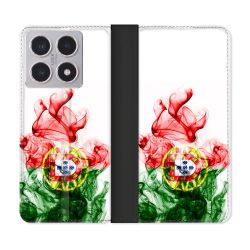 Housse cuir portefeuille Pour Xiaomi 15T Voyage Portugal Flamme