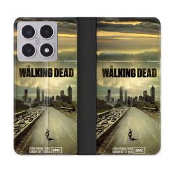 Housse cuir portefeuille Pour Xiaomi 15T Walking Dead