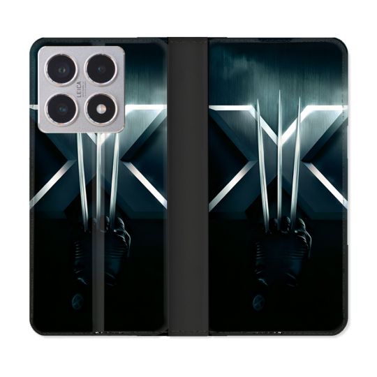 Housse cuir portefeuille Pour Xiaomi 15T Xmen