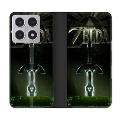 Housse cuir portefeuille Pour Xiaomi 15T Zelda
