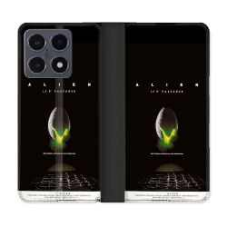 Housse cuir portefeuille Pour Xiaomi 15T Pro Alien Affiche