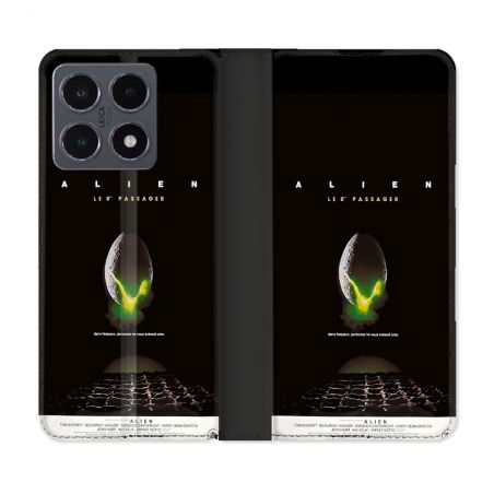 Housse cuir portefeuille Pour Xiaomi 15T Pro Alien Affiche
