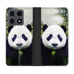 Housse cuir portefeuille Pour Xiaomi 15T Pro Animal Panda Color
