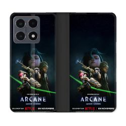 Housse cuir portefeuille Pour Xiaomi 15T Pro Arcane Affiche