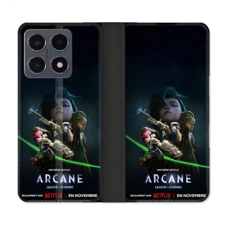 Housse cuir portefeuille Pour Xiaomi 15T Pro Arcane Affiche
