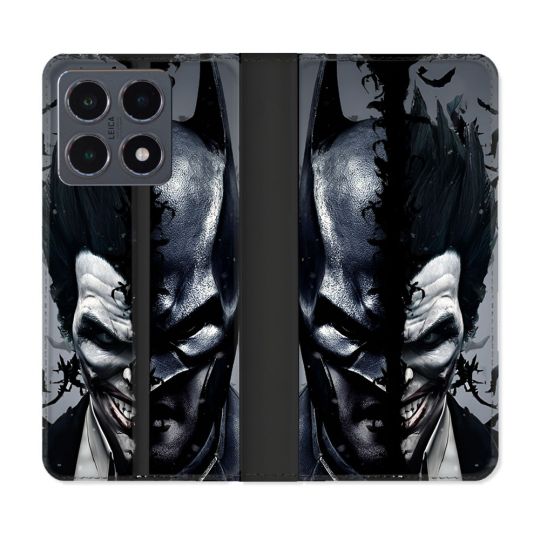 Housse cuir portefeuille Pour Xiaomi 15T Pro Batman Joker