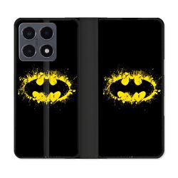 Housse cuir portefeuille Pour Xiaomi 15T Pro Batman Logo