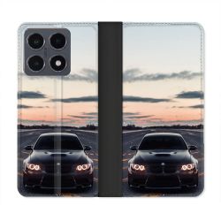 Housse cuir portefeuille Pour Xiaomi 15T Pro BMW Serie