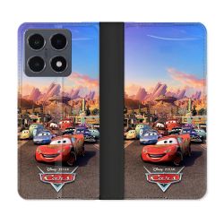 Housse cuir portefeuille Pour Xiaomi 15T Pro Cars Affiche