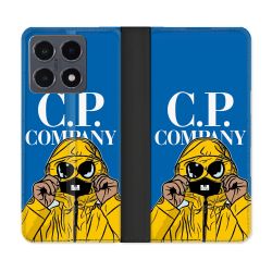 Housse cuir portefeuille Pour Xiaomi 15T Pro CP Company