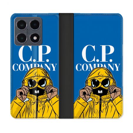 Housse cuir portefeuille Pour Xiaomi 15T Pro CP Company