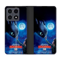 Housse cuir portefeuille Pour Xiaomi 15T Pro Dragons Affiche
