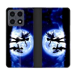 Housse cuir portefeuille Pour Xiaomi 15T Pro Fantastique Fee Lune
