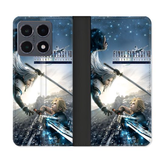 Housse cuir portefeuille Pour Xiaomi 15T Pro Final Fantaisy