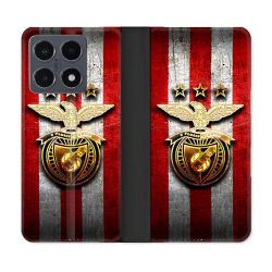 Housse cuir portefeuille Pour Xiaomi 15T Pro Foot Benfica