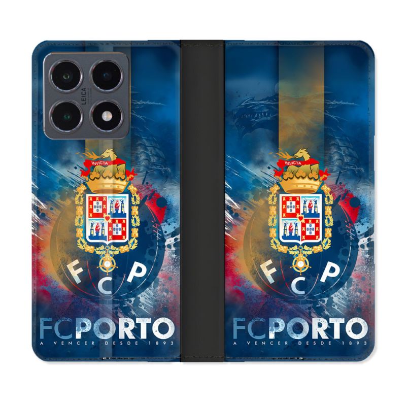 Housse cuir portefeuille Pour Xiaomi 15T Pro Foot FC Porto