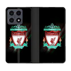 Housse cuir portefeuille Pour Xiaomi 15T Pro Foot Liverpool